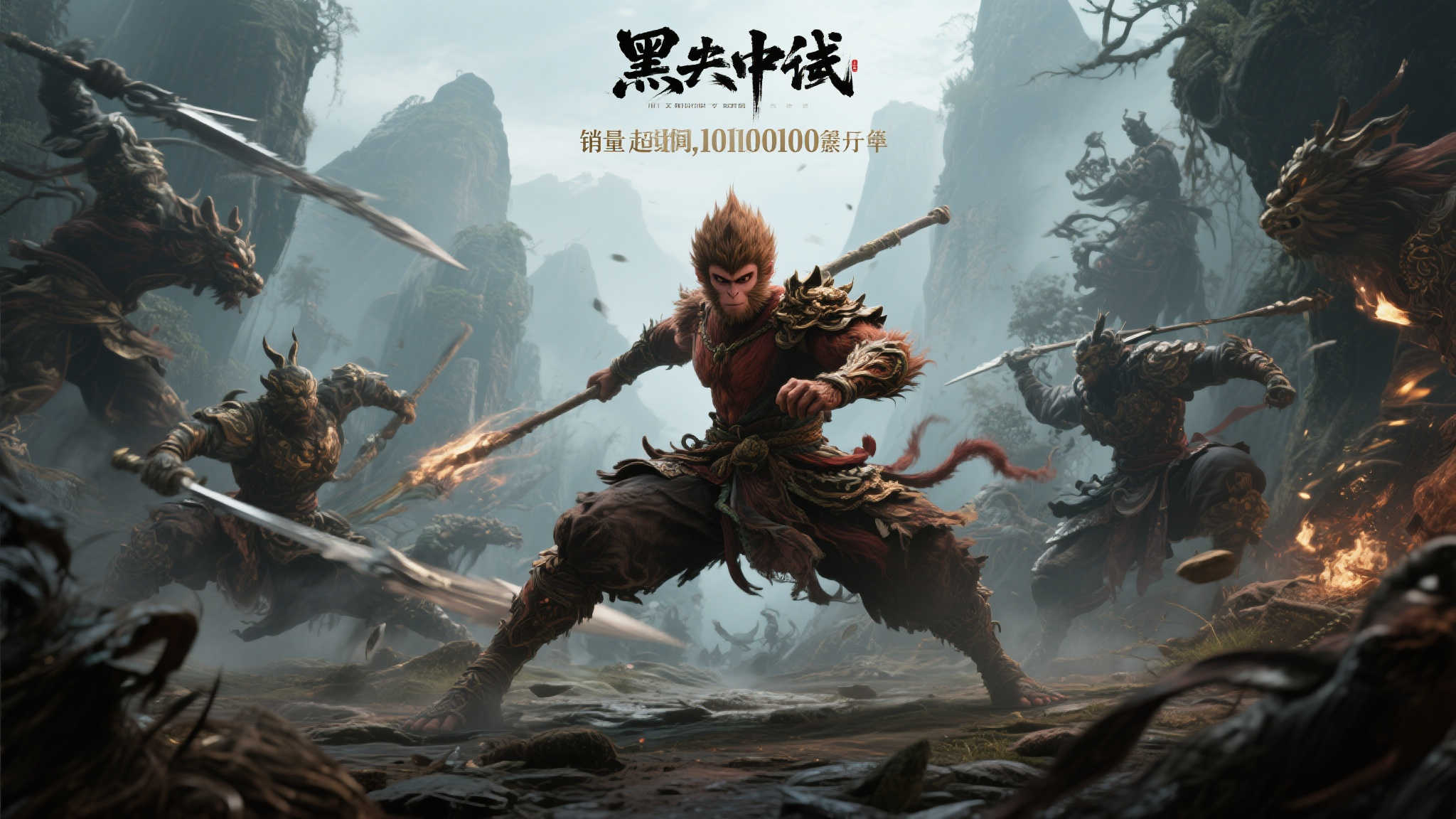国产单机游戏销量排行：黑神话遥遥领先，独占鳌头！