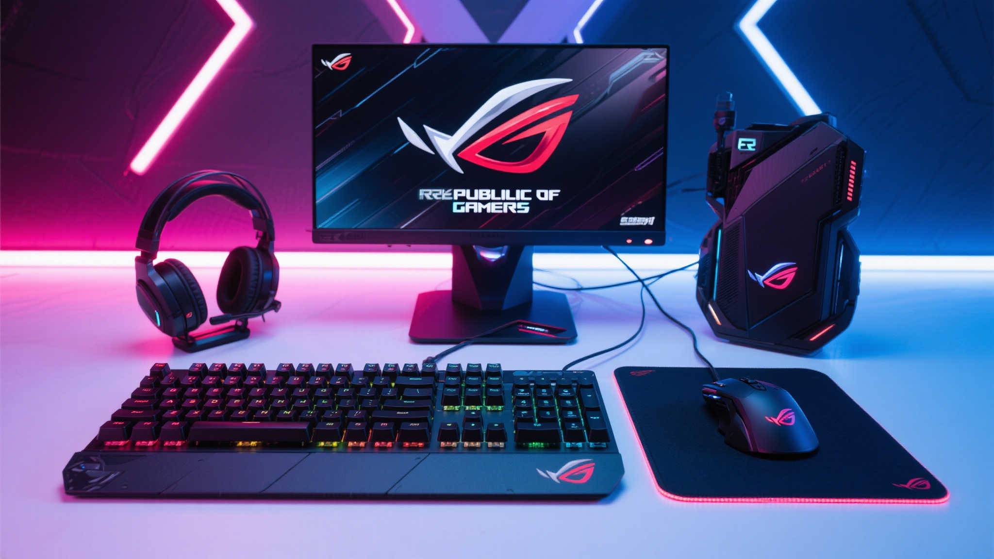 ROG全新外设组合,一次性满足全面需求 ROG全新外设组合,一次性满足全面需求